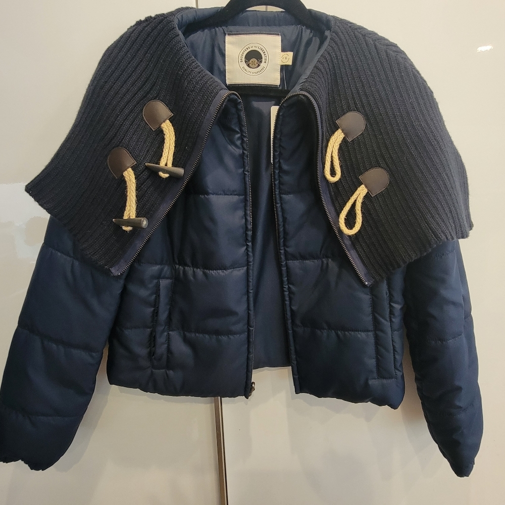 Anthropologie Daughters of the Liberation Toggle Puffer Jacket medium